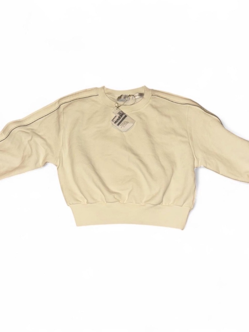 Brunello Cucinelli Cream Crewneck Sweatshirt